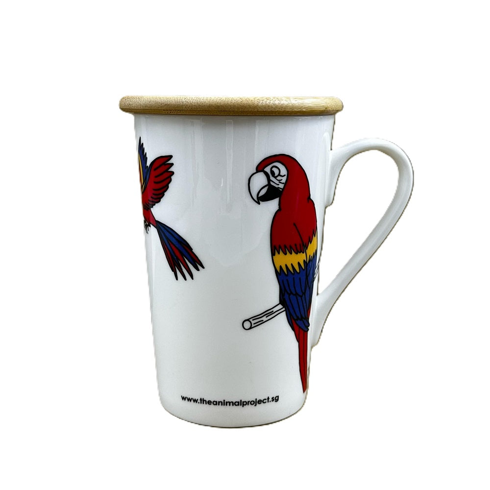 Tall Mug with Bamboo Lid