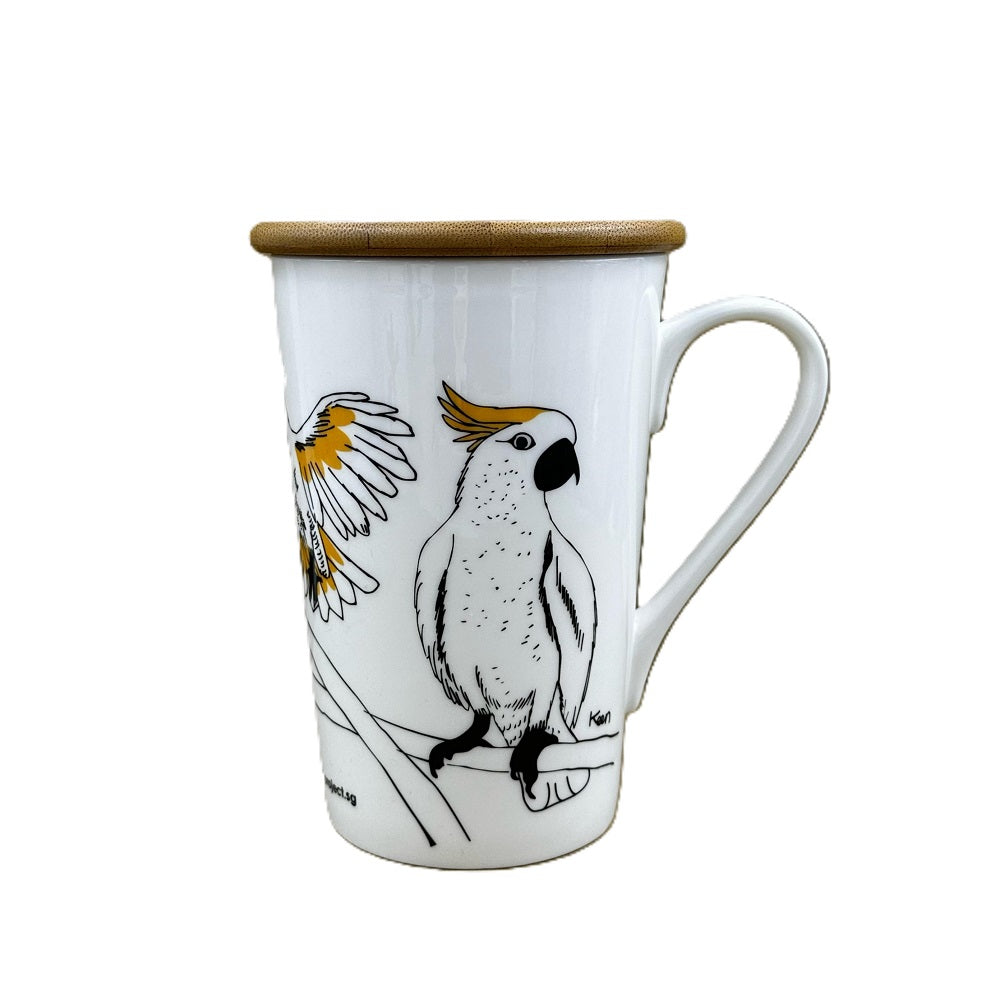 Tall Mug with Bamboo Lid