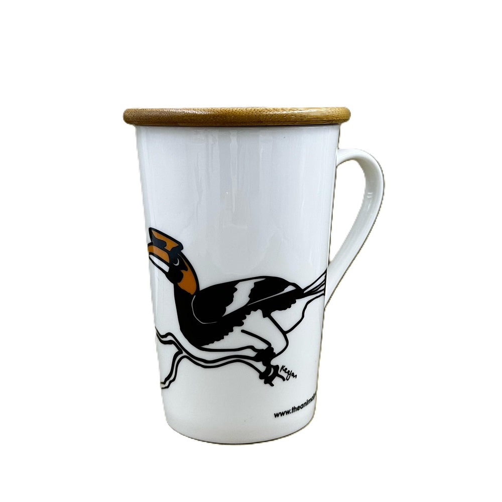 Tall Mug with Bamboo Lid