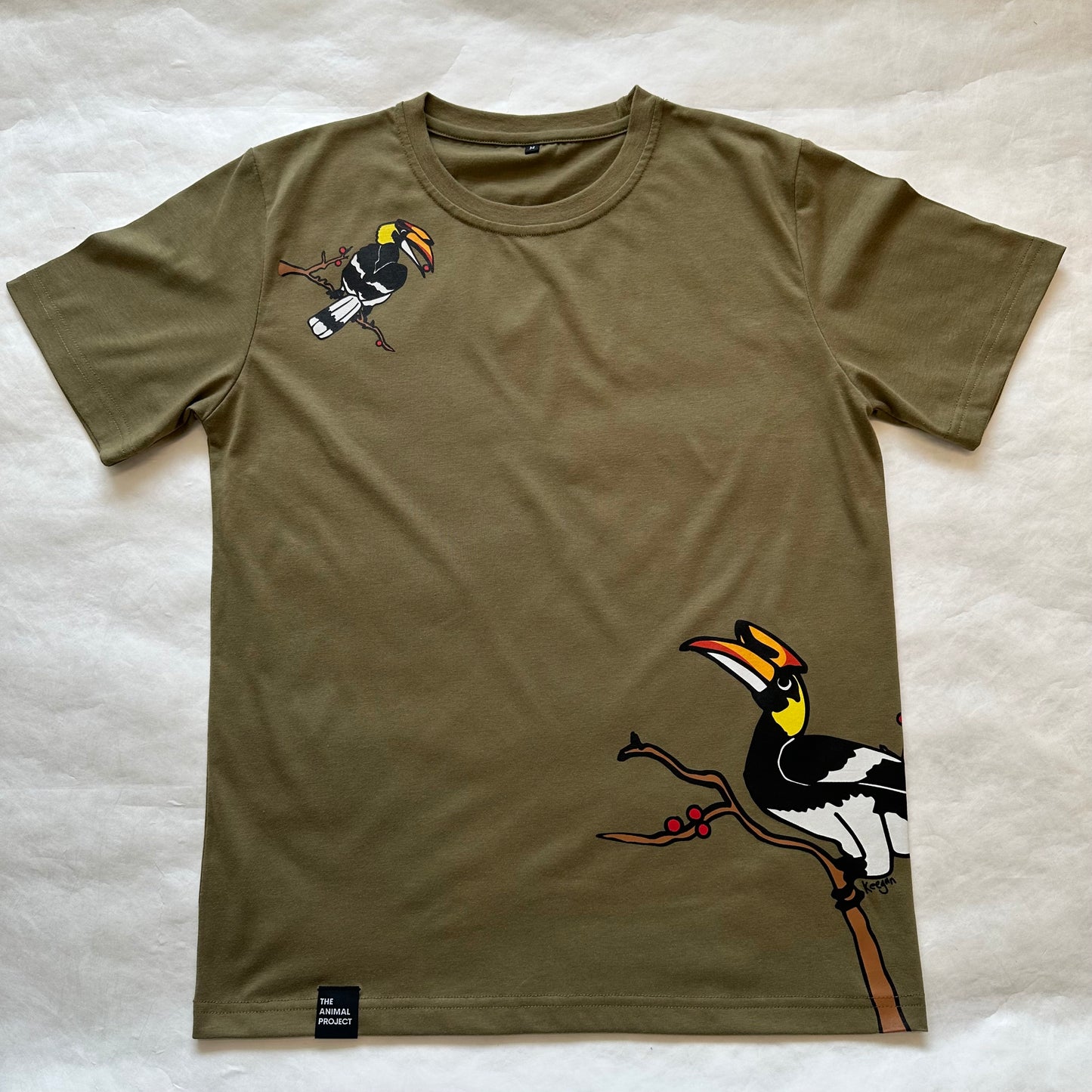 Unisex T-shirt - Hornbill Design