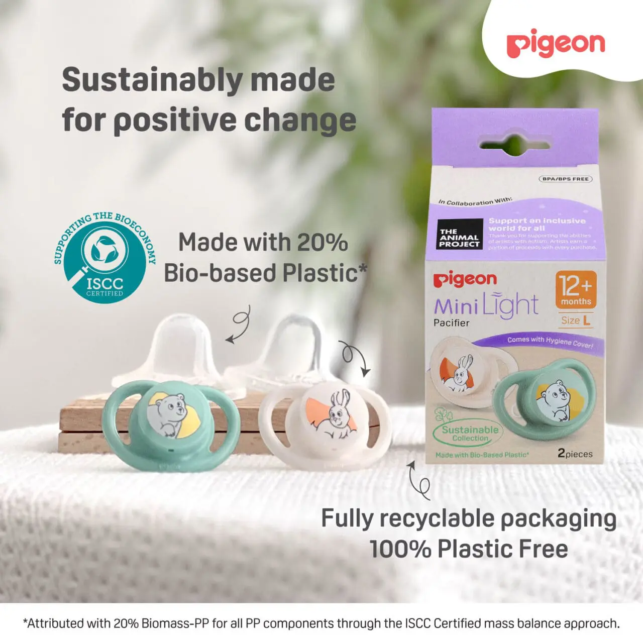 Minilight Pacifier Sustainable Collection BPP (2pc)