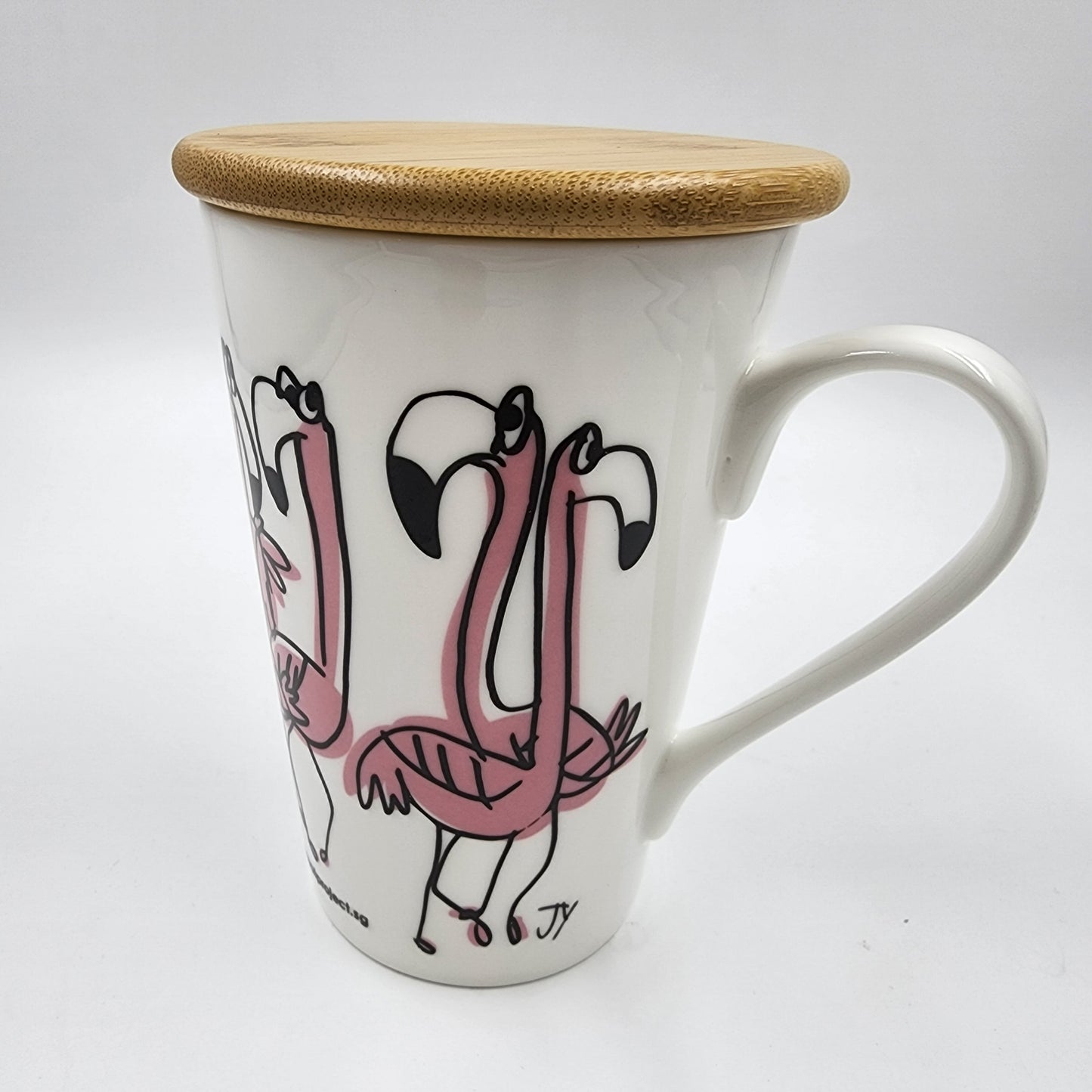 Gift Hamper Box - Flamingo (Pouch & Tall Mug)