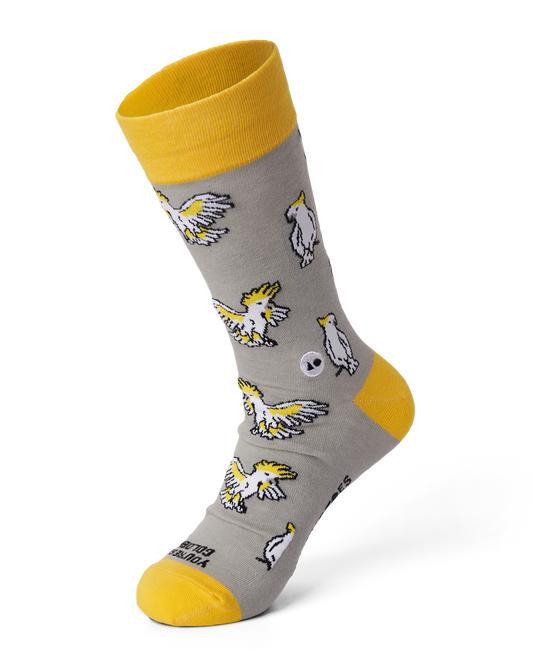 Unisex Socks - Cockatoo Design