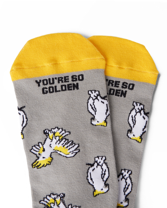 Unisex Socks - Cockatoo Design