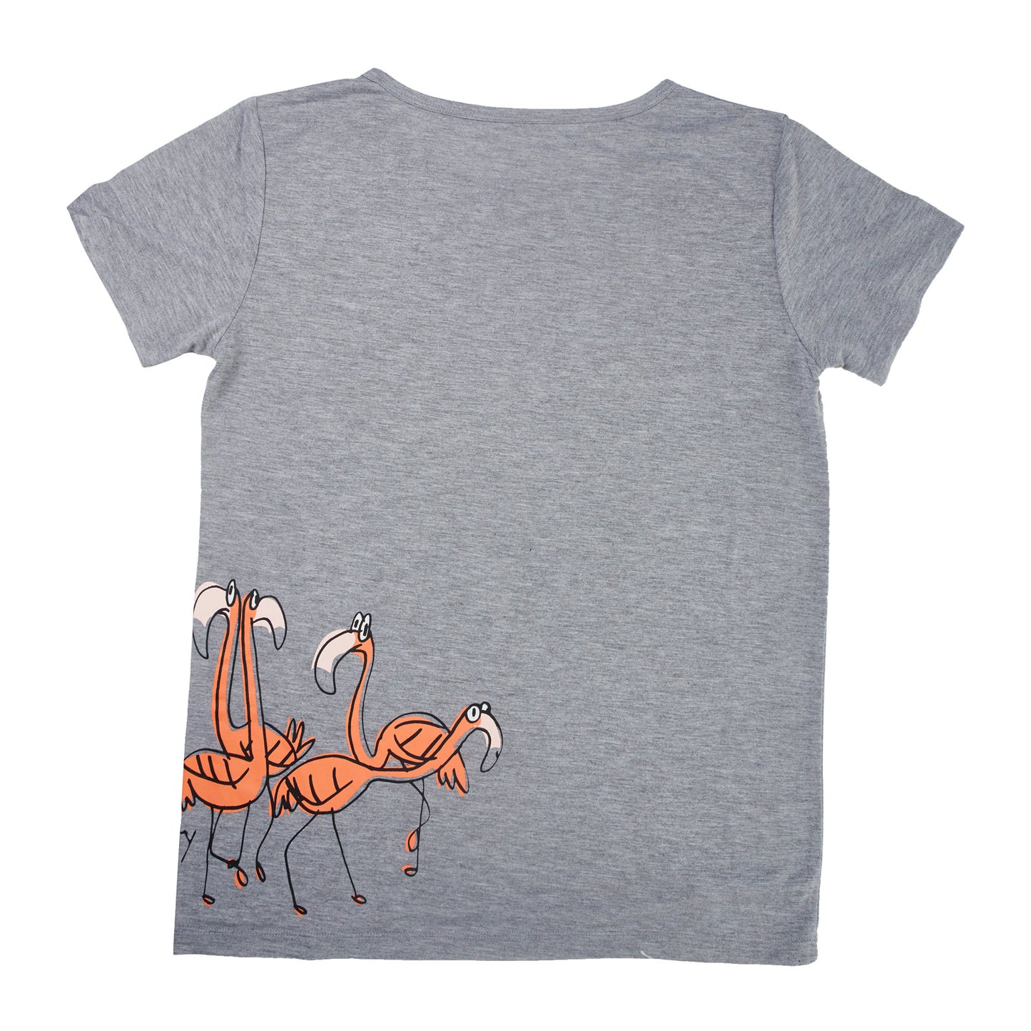 Ladies T-shirt - Flamingo Design