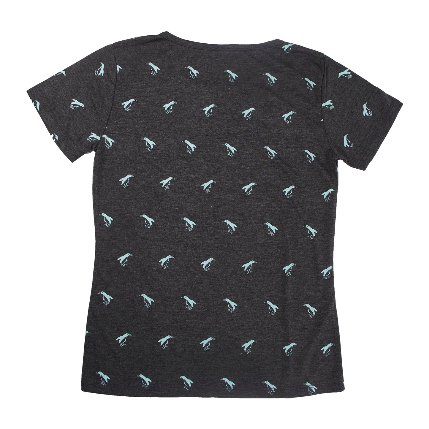 Ladies T-shirt - Penguin Pattern Design