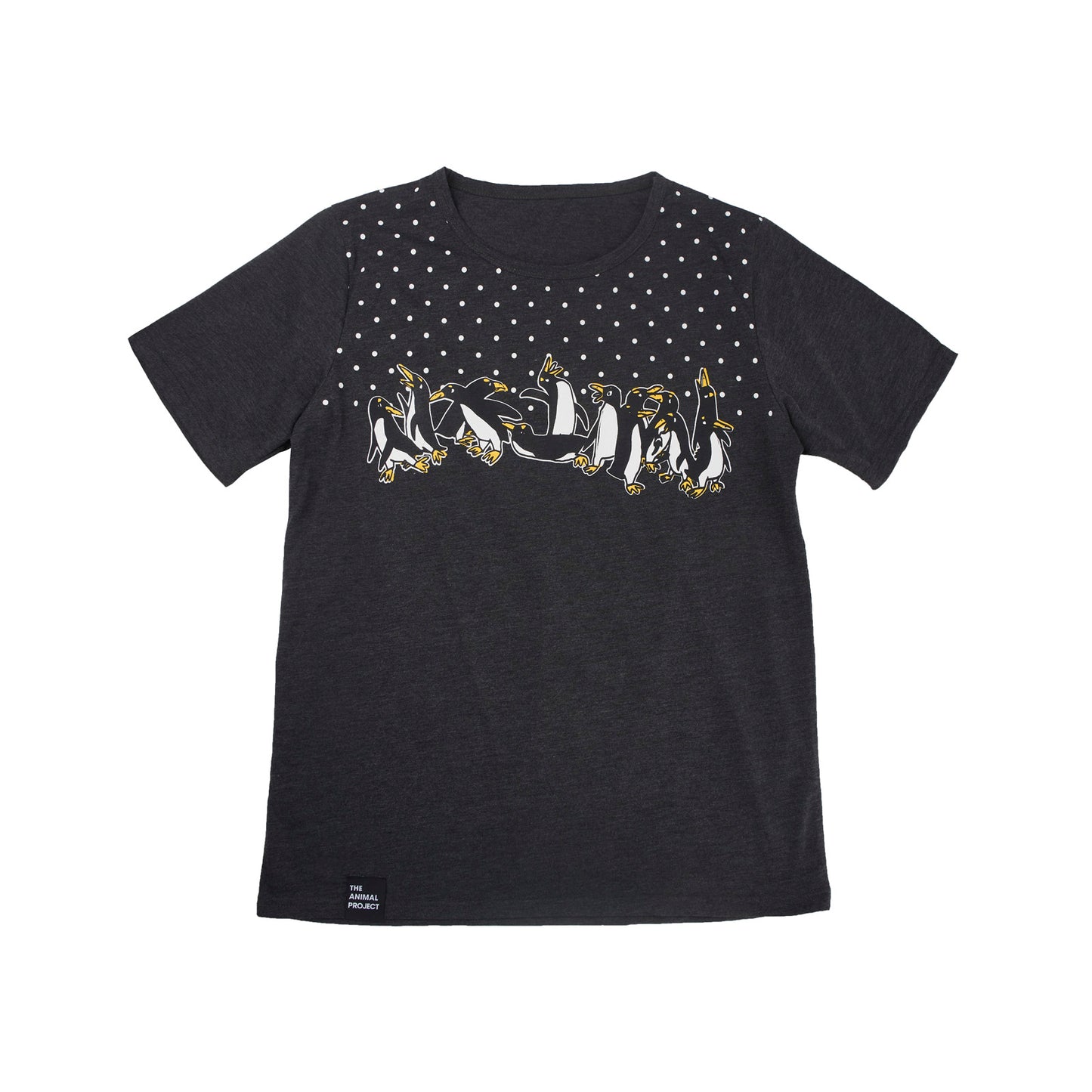 Men T-shirt - Penguin With Snow Design