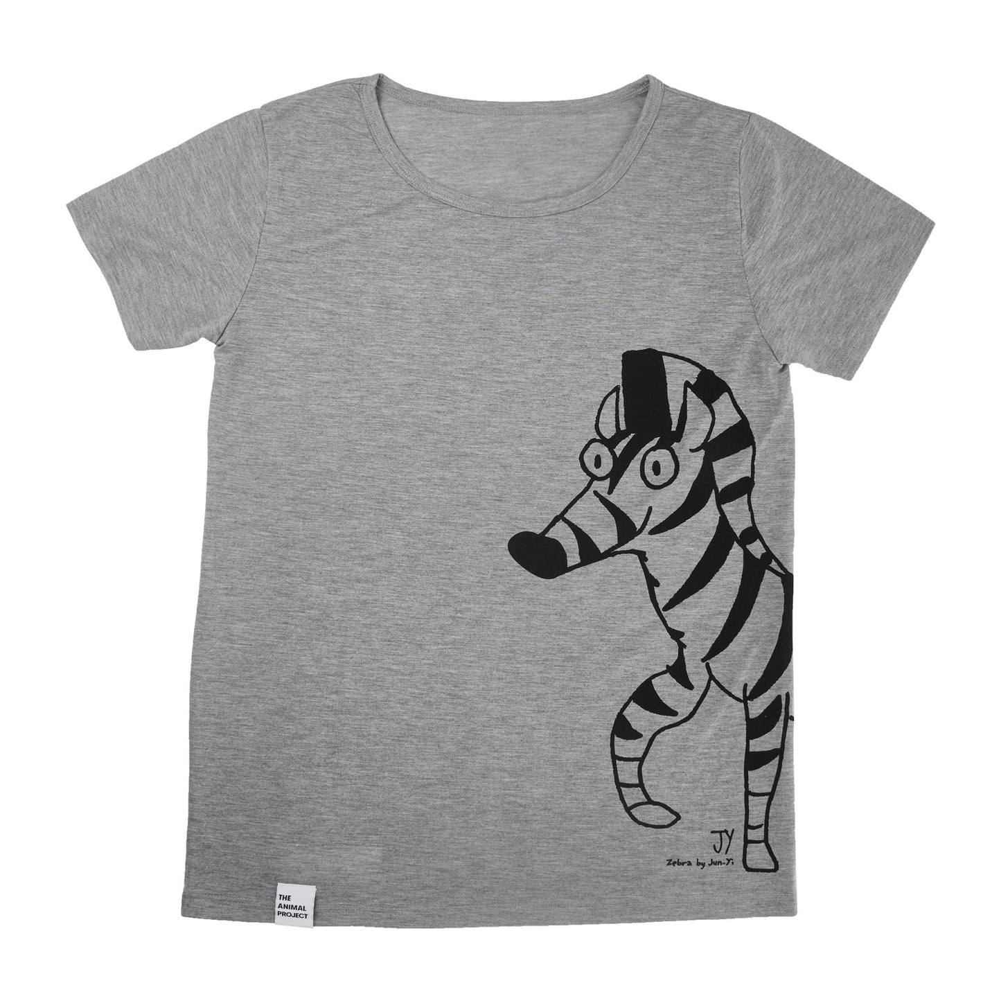 Men T-shirt - Zebra Design