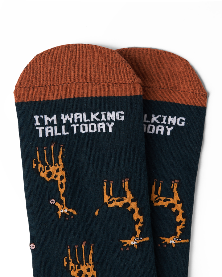 Unisex Socks - Giraffe Design