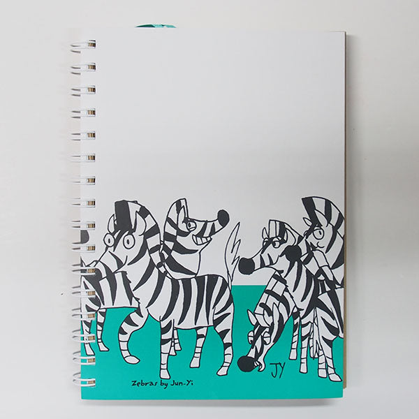 A6 Notebook - Zebra