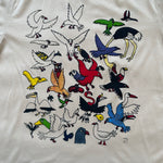 Unisex T-Shirt - Bird Collage
