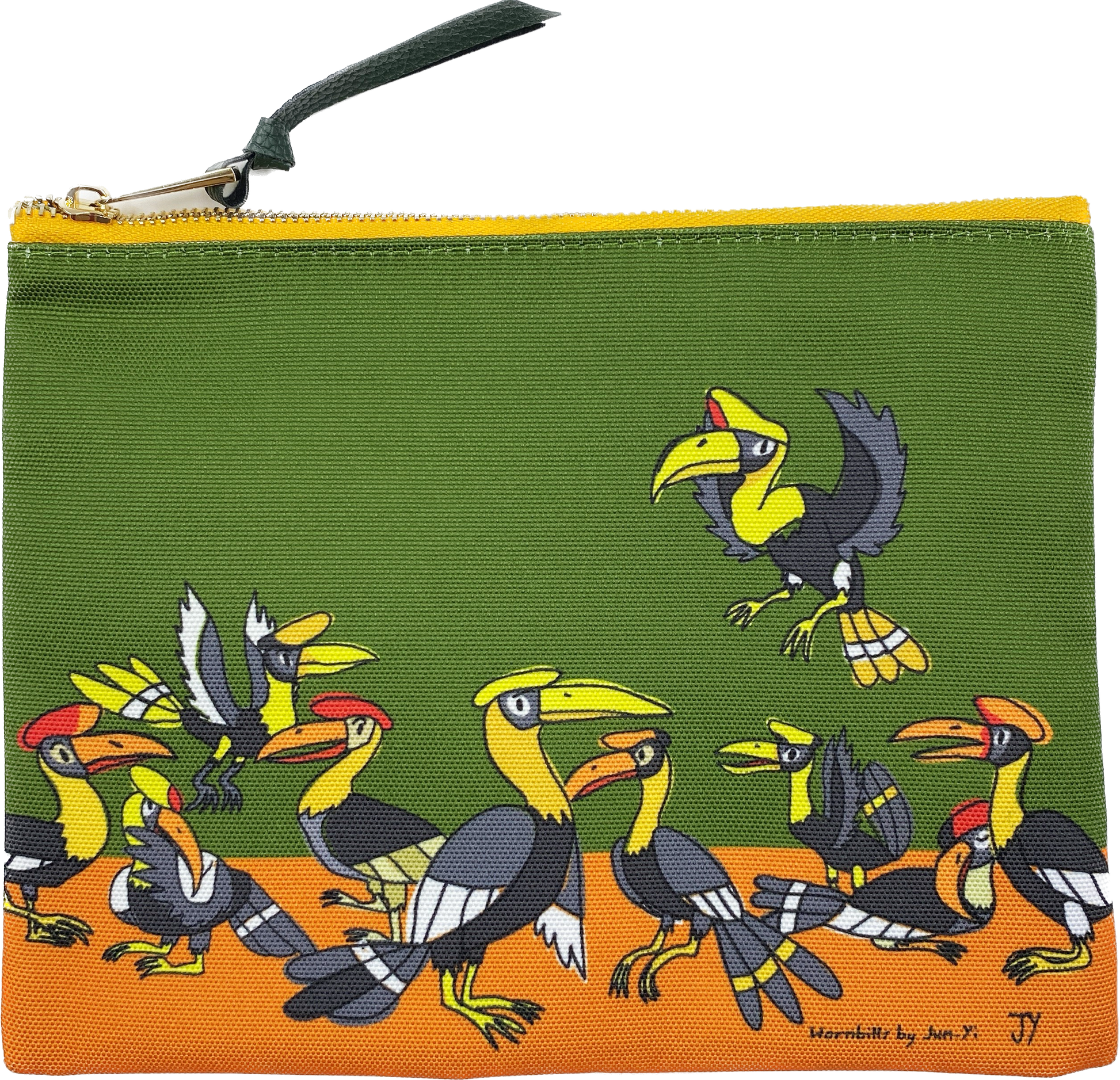Pouch - Hornbill Design | The Animal Project