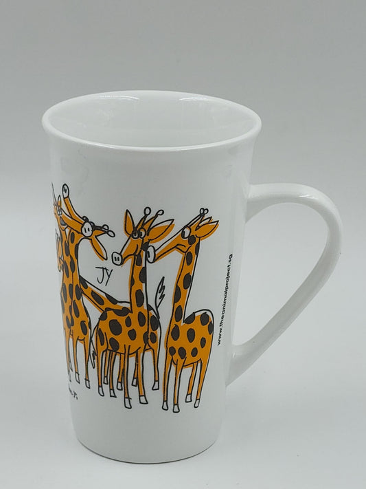 Tall Mug - Giraffe Design