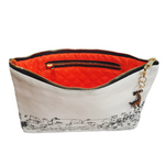 Pouch w/ Charm - Giraffe