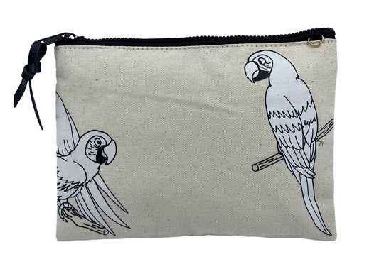 Pouch - Macaw Design