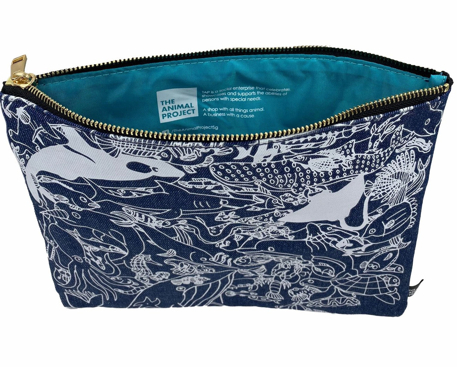 Pouch - Sea Creatures Design | The Animal Project – The Animal Project Sg