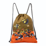 Drawstring Bag - Hornbill