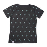 Ladies T-Shirt - Penguin Repeated
