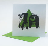 Pop-Up Greeting Card (2 Sets of 3) - Dog, Panda, Zebra
