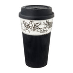 B&W Thermal Mug - Dog