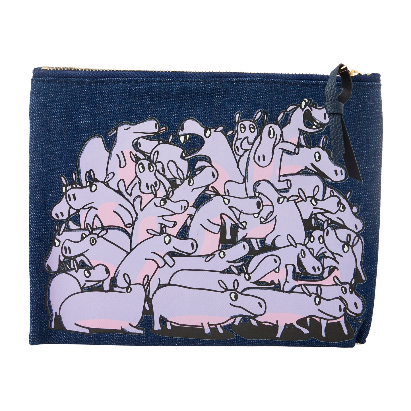 Pouch - Hippo Design | The Animal Project
