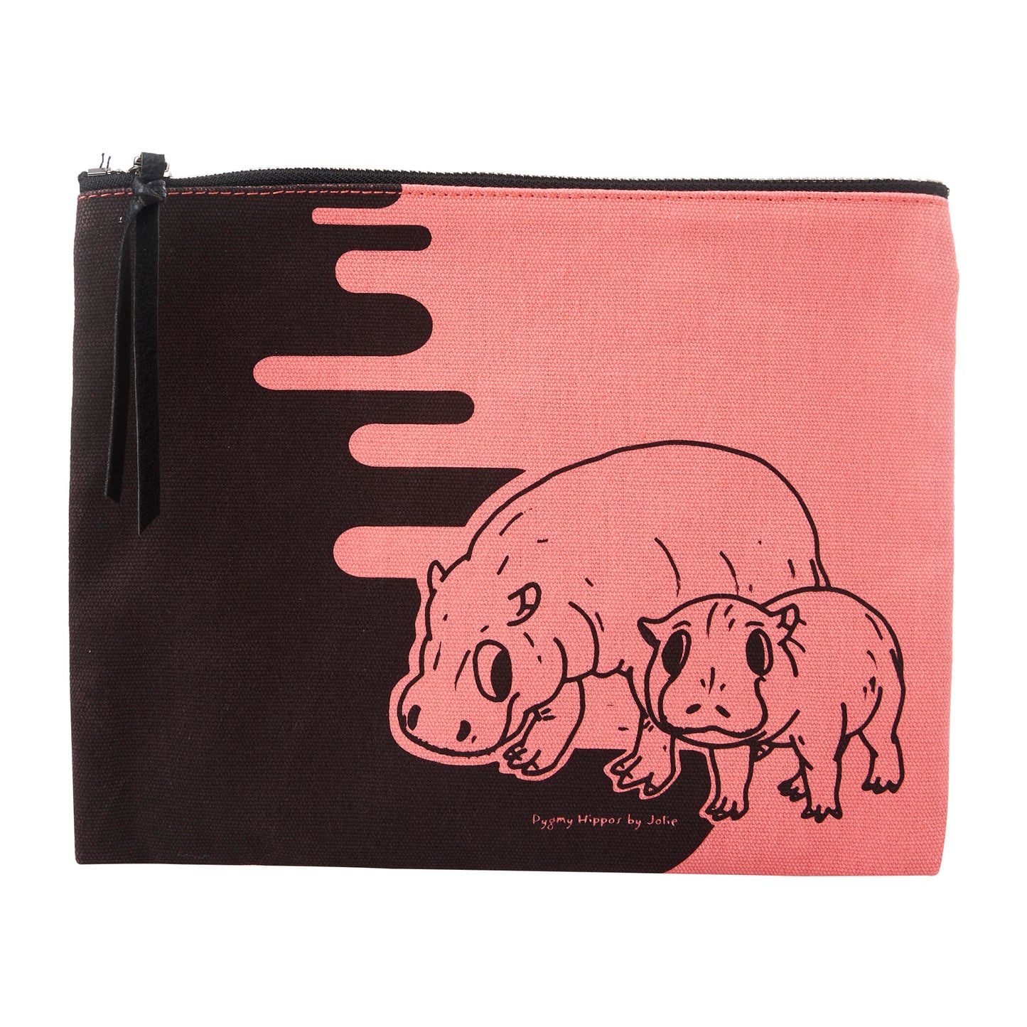 Pouch - Pygmy Hippo Design | The Animal Project