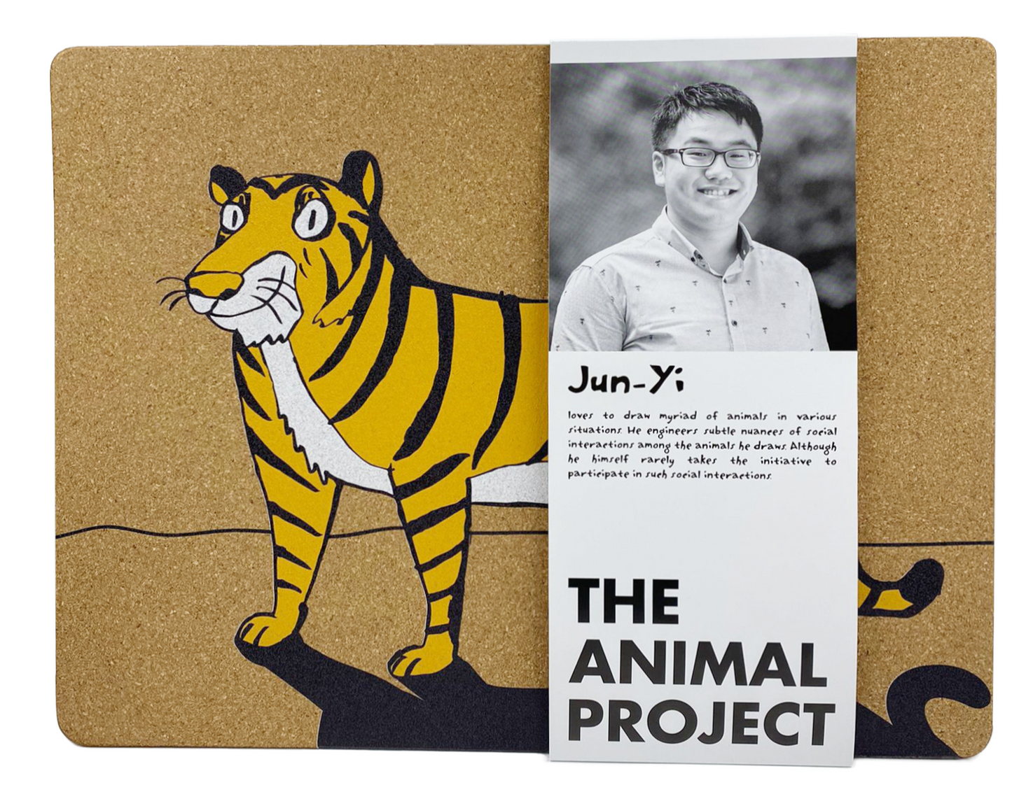 [CNY Limited Edition 2022] Placemat (Set of 2) - Tiger by Jun-Yi